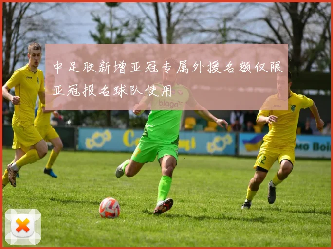 中足联新增亚冠专属外援名额仅限亚冠报名球队使用